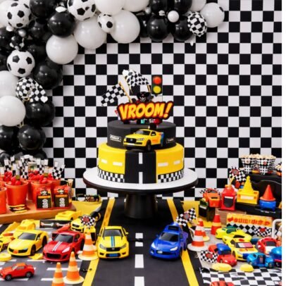 Car Theme Birthday Decoration Kit 3