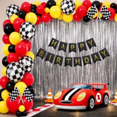 Car Theme Birthday Decoration Kit 2