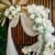 Anniversary Decoration Kit – 38-piece white & chrome silver balloon arch with Happy Anniversary banner and ribbon for romantic room setup