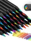 Wooden Rainbow Pencil for Kids – 4-piece magic coloured pencil set for drawing, sketching and colouring