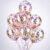Confetti Balloon Pack — Multicolor latex balloons available in pack of 25, 50 and 100 for Confetti Balloon Pack pack of 5,10,25 in silver, gold, pink, rose gold, purple and blue metallic latex with glitter confetti fill