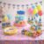 Peppa Pig Birthday Theme Plates & Glasses – 80-Piece Pink Disposable Kids Party Tableware Set with 40 Plates and 40 Cups