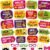 Haldi Mehndi Photo Booth Props Kit – 25-Piece Vibrant Indian Wedding Props with Speech Bubbles, Floral Cutouts and Bridal Signs in Yellow Orange Green