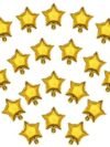 Mini Gold Star Foil Balloons - Pack of 25 for Stunning Birthday Decor