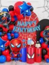 Spider-Man Birthday Decoration Kit - 107 Pc Party Combo Set